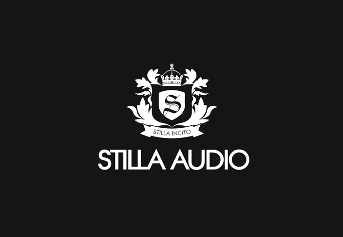 Stilla Audio logo design reverse