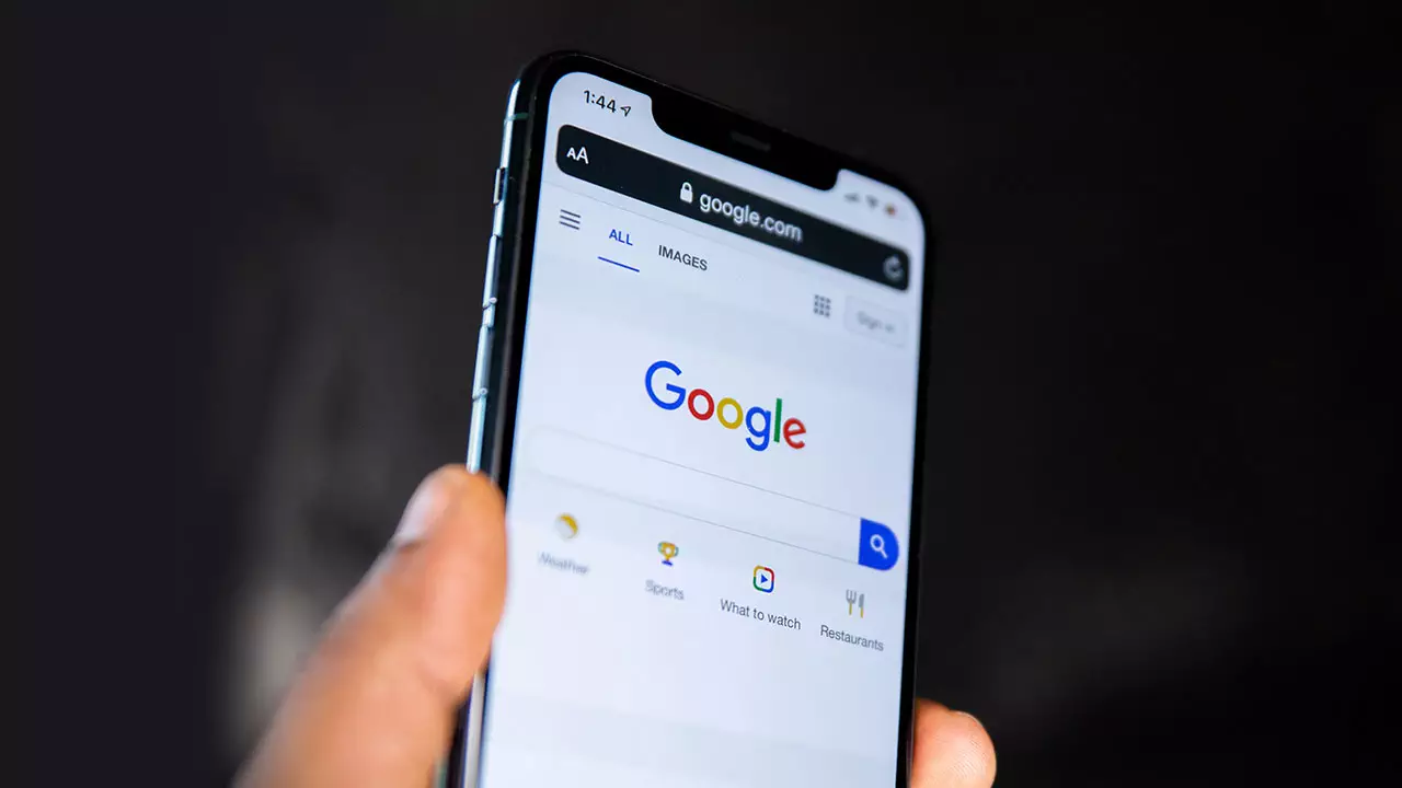 Mobile-friendly website design on Google search