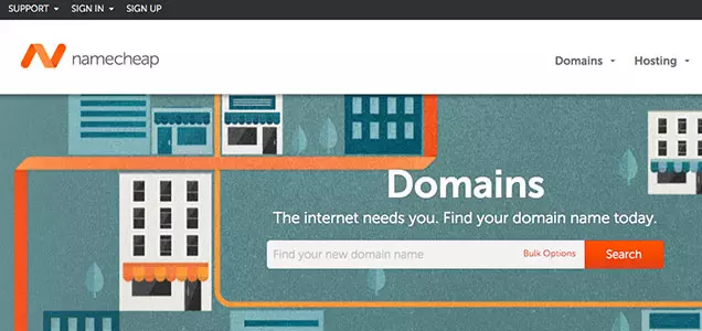 Namecheap provides cheap website domain names