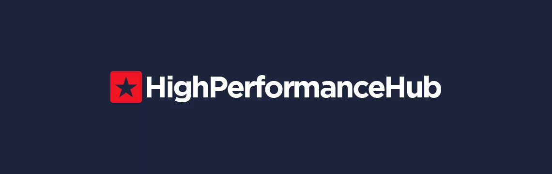 Logo Design Reverse - High Performance Hub